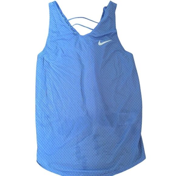 Nike Pro Women's Purple Tank Top Size Small Racerback Gym Running - Picture 1 of 9